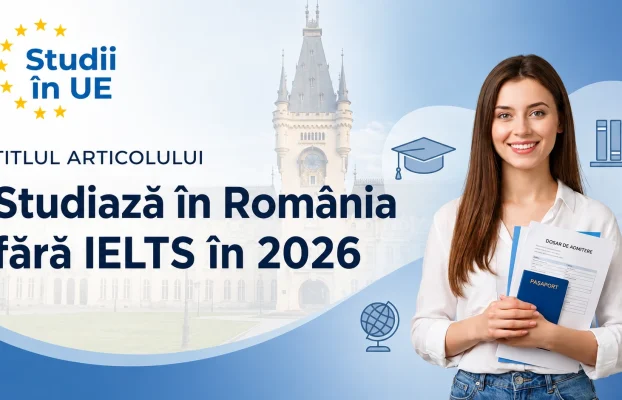 Cum să obții admiterea în România fără IELTS în 2026: Ghid complet pas cu pas