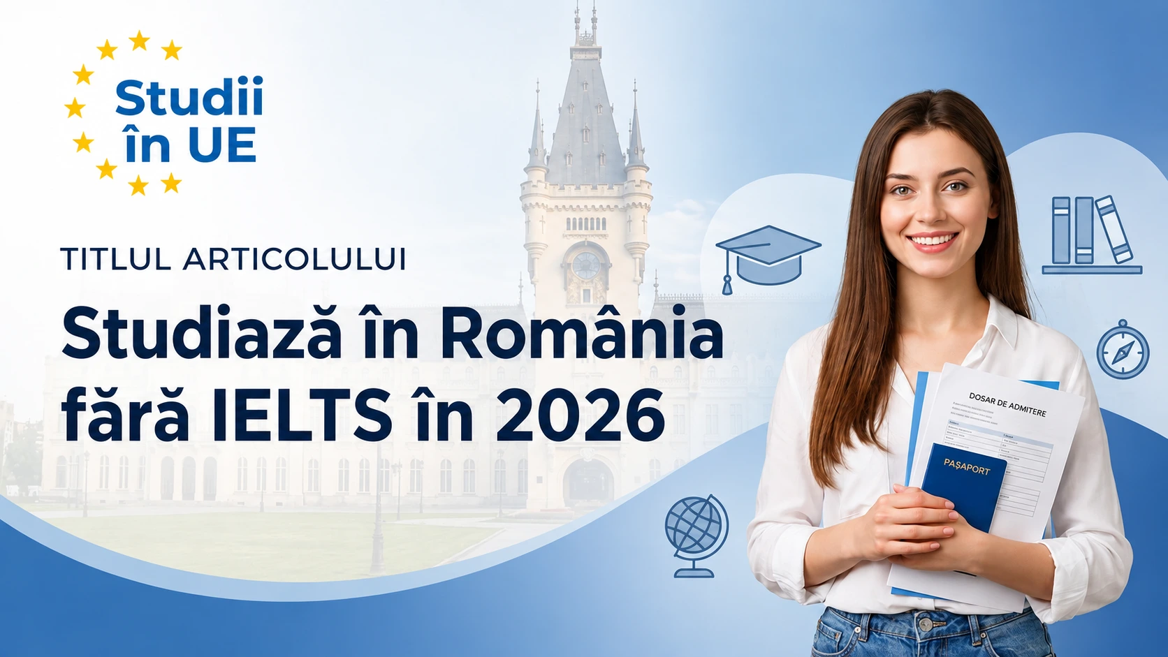 Cum să obții admiterea în România fără IELTS în 2026: Ghid complet pas cu pas