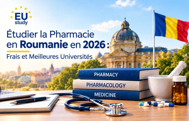 Étudier la pharmacie en Roumanie en 2026 : Frais de scolarité et meilleures universités