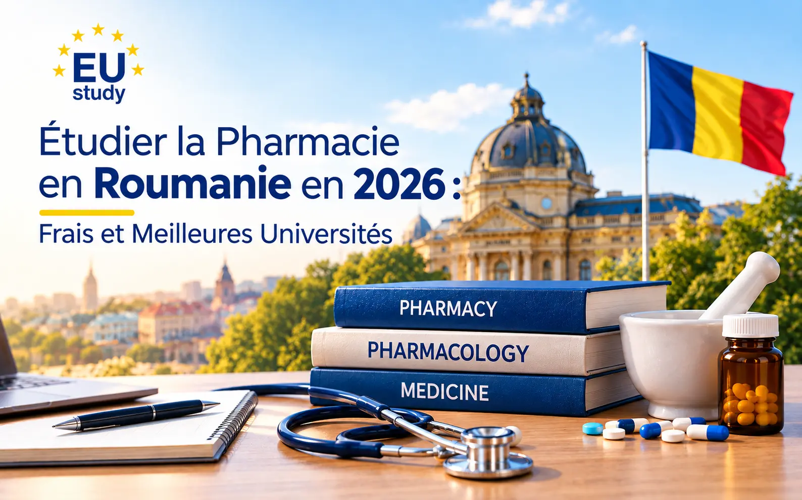 Étudier la pharmacie en Roumanie en 2026 : Frais de scolarité et meilleures universités