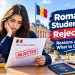 Romania Student Visa Rejection Guide