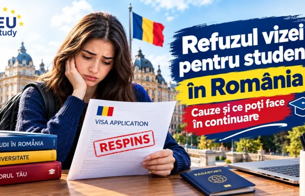 Refuzul vizei de studii pentru România: motive și pașii următori
