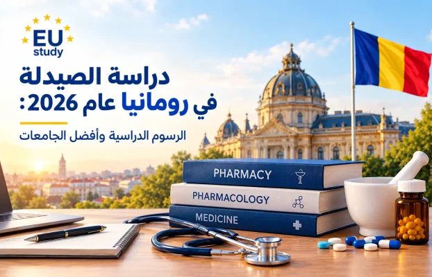 دراسة الصيدلة في رومانيا 2026: الرسوم وأفضل الجامعات