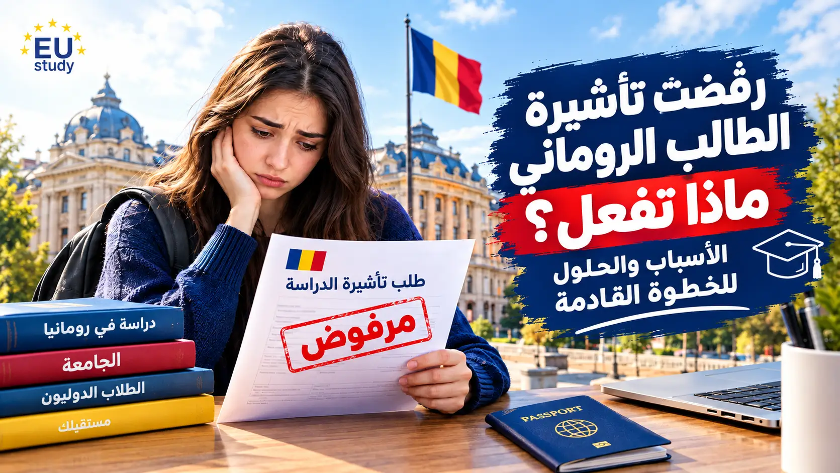 رفض تأشيرة الطالب إلى رومانيا: الأسباب والخطوات التالية